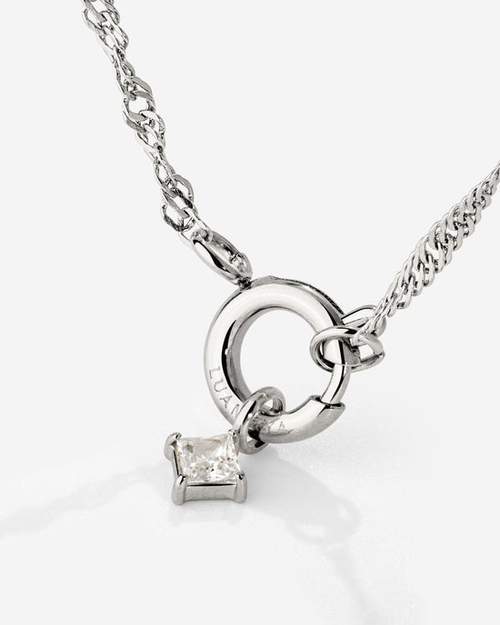 North Star Singapore Chain Collana Set Argento