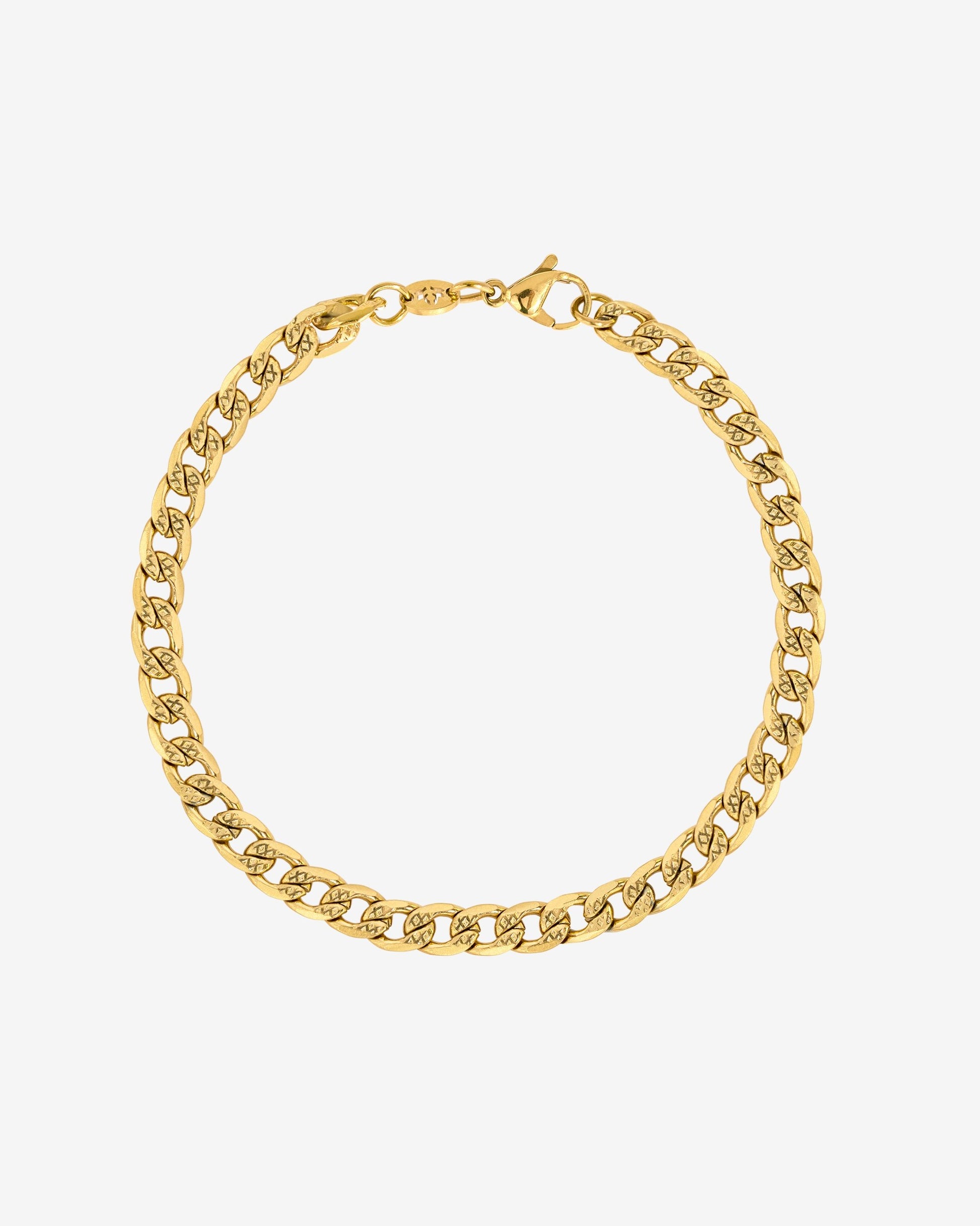 Cuban Chain Bracciale Oro