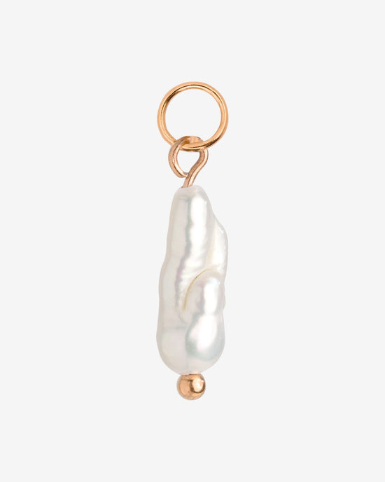 Lisas Power Pearl Hoop Set Oro Rosa