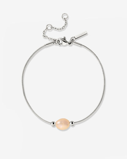 Blush Pearl Bracciale Argento