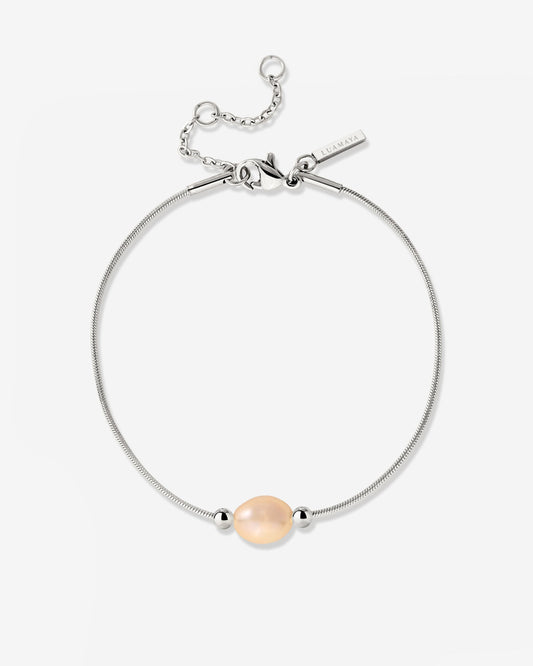 Blush Pearl Bracciale Argento