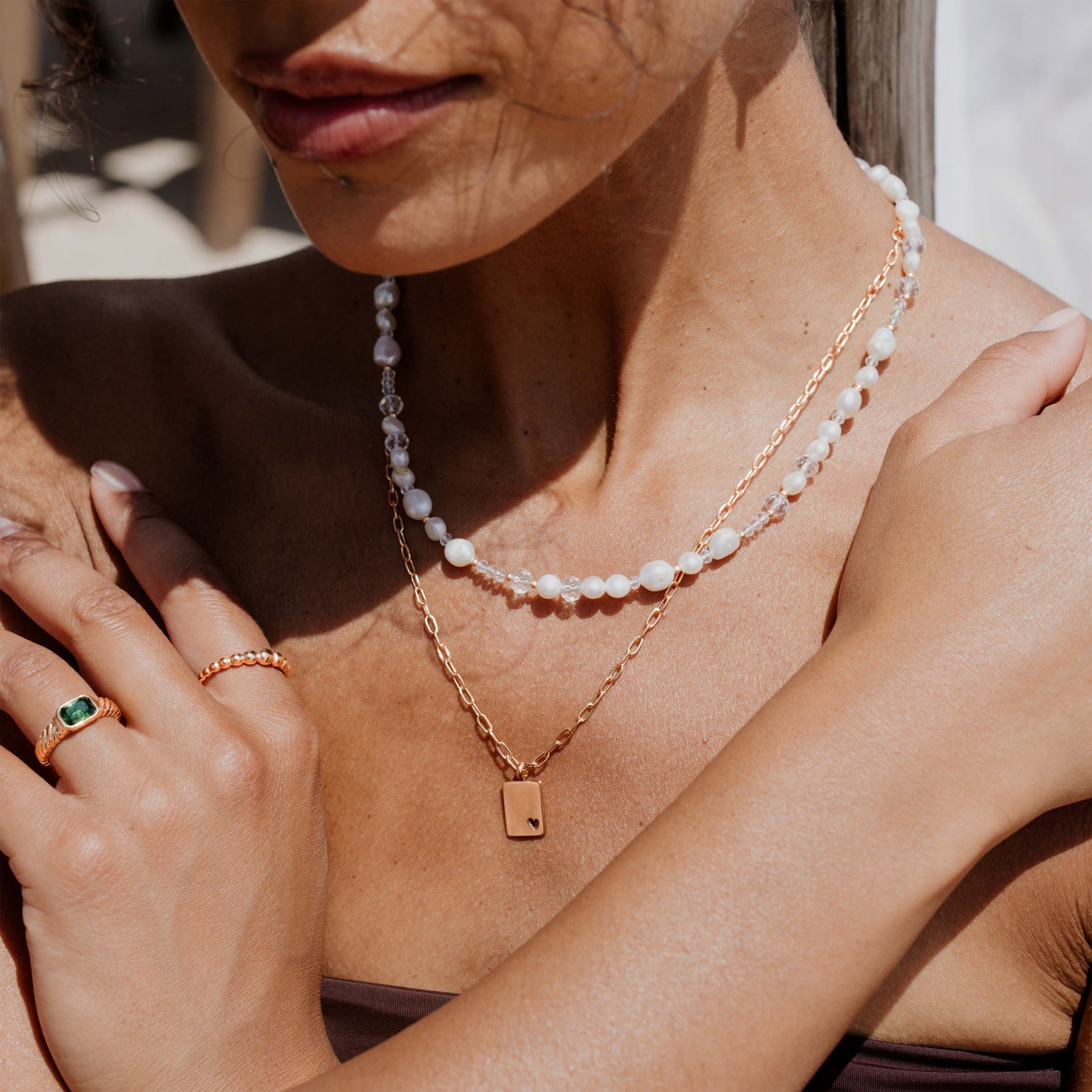 Little Lover Collana Oro Rosa