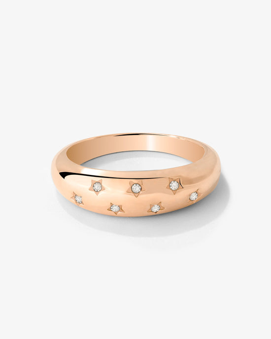 Starstruck Anello Oro Rosa