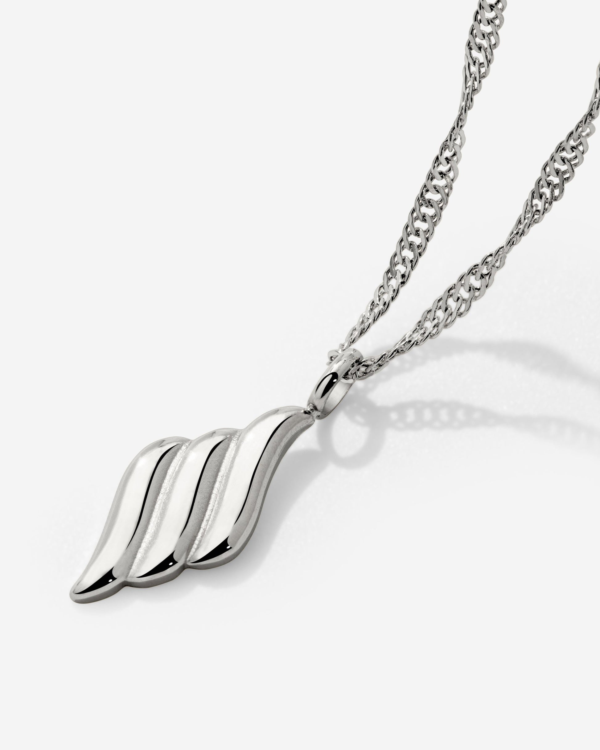 Lustrous Pendant Collana Argento