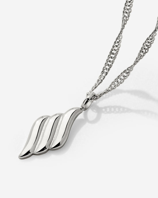 Lustrous Pendant Collana Argento