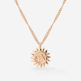 Sunny Swirl Collana Oro Rosa