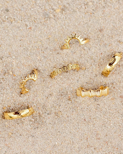 Sun Lover Anello Argento