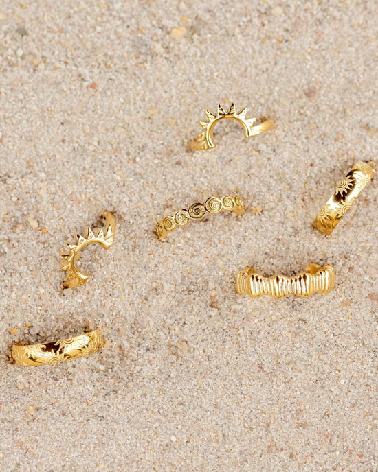 Sun Lover Anello Argento