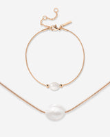 Minimalist Pearl Bundle Oro Rosa