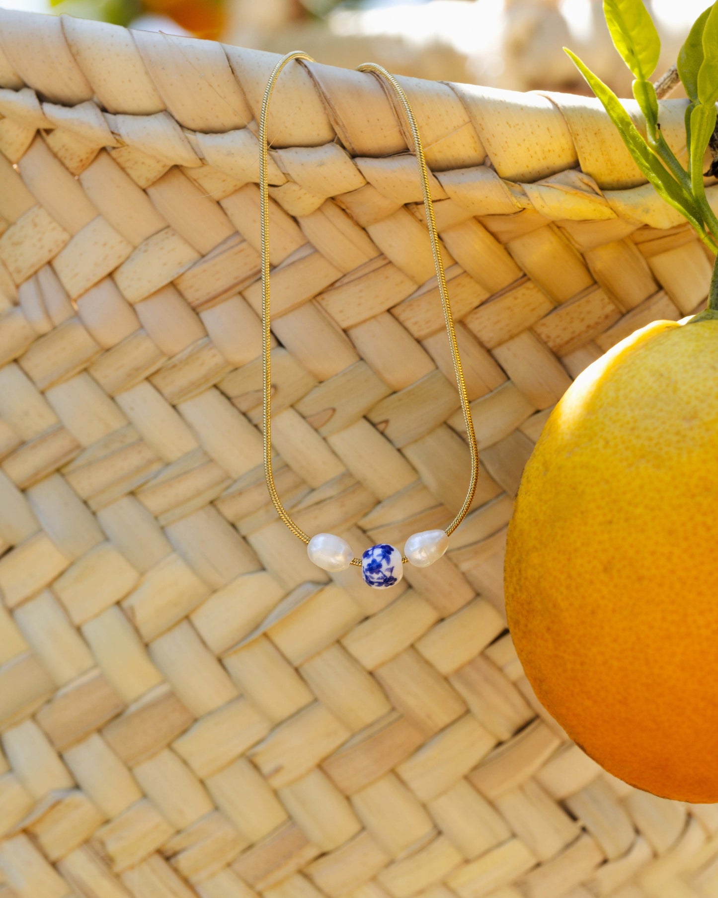 Painted Blue Collana