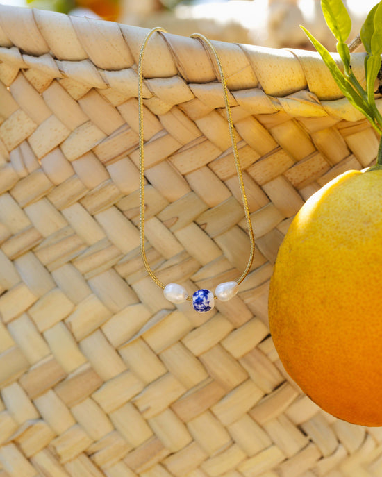 Painted Blue Collana