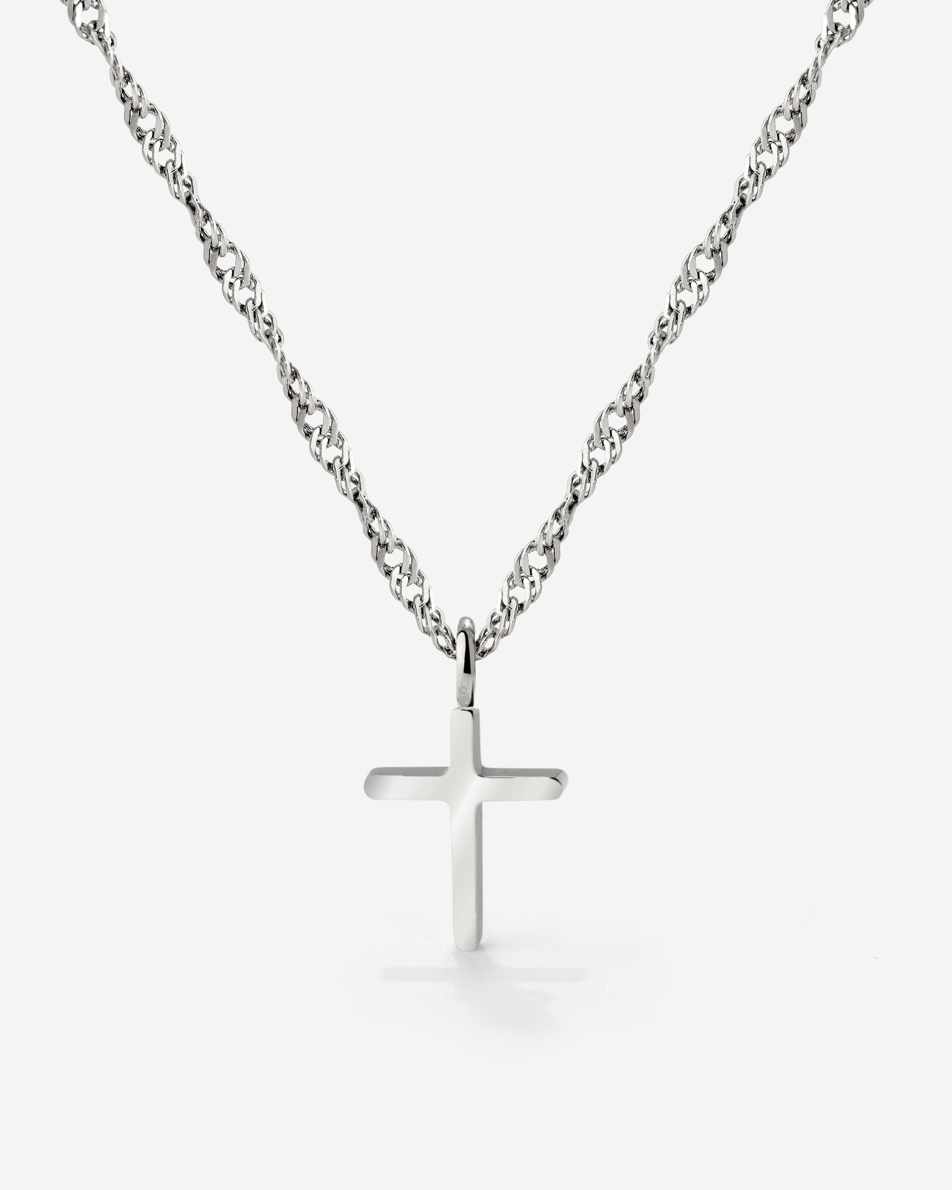 Saints Cross Collana Argento