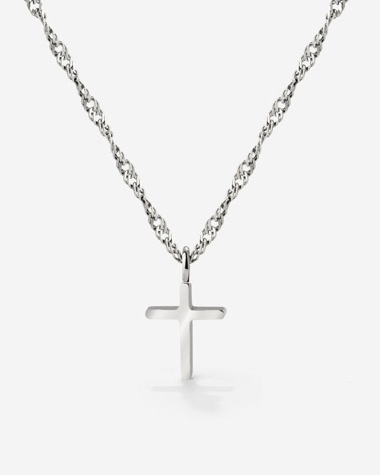 Saints Cross Collana Argento