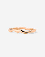 Flowing Anello Oro Rosa