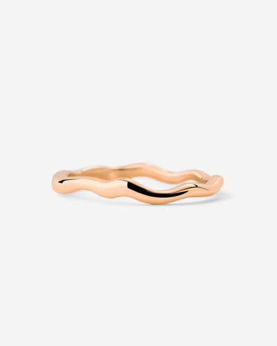 Flowing Anello Oro Rosa
