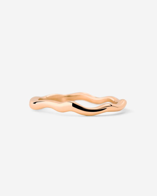 Flowing Anello Oro Rosa