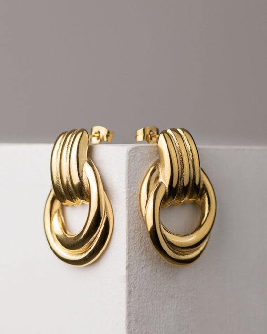 Infinity Loop Orecchini Oro