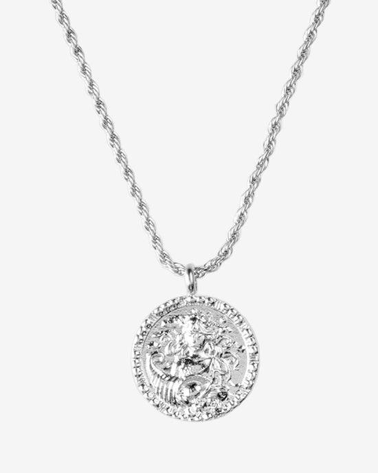 Zodiac Sign Collana Argento