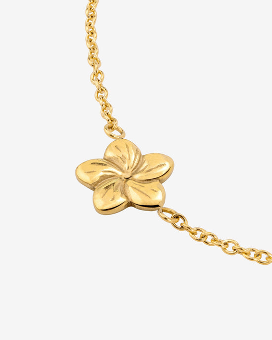 Floral Glow Choker Oro