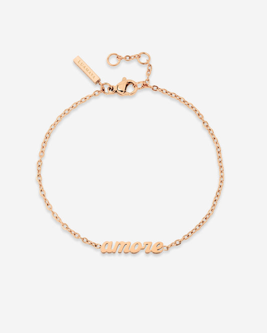 Amore Mio Bracciale Oro Rosa
