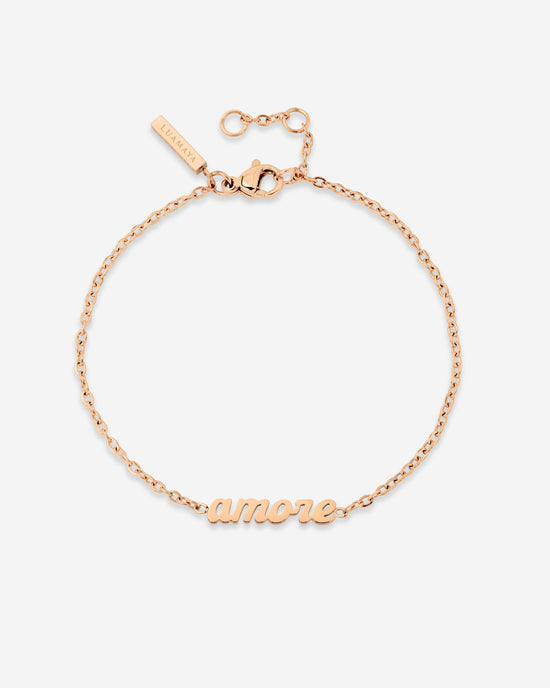 Amore Mio Bracciale Oro Rosa