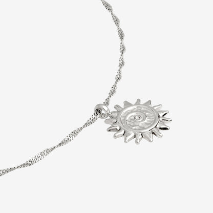 Free Sunny Swirl Collana Argento