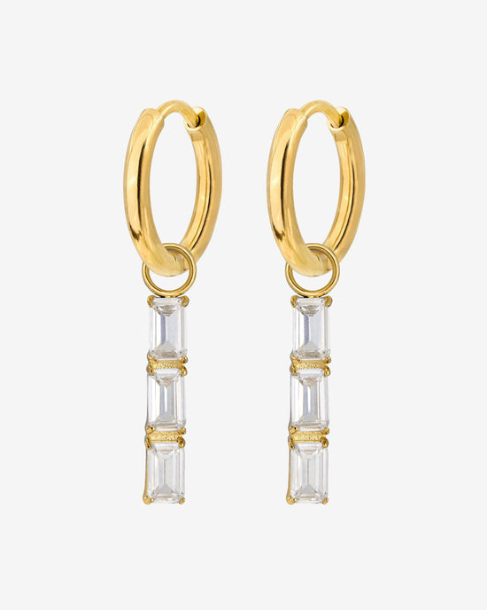 Baguette Bundle Hoop Set Small Oro