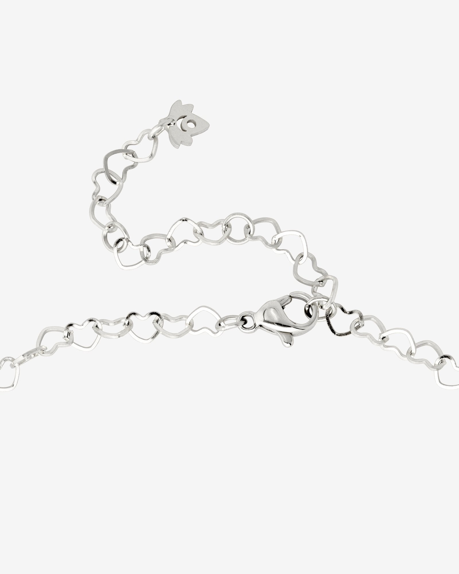 Heart after Heart Collana Argento