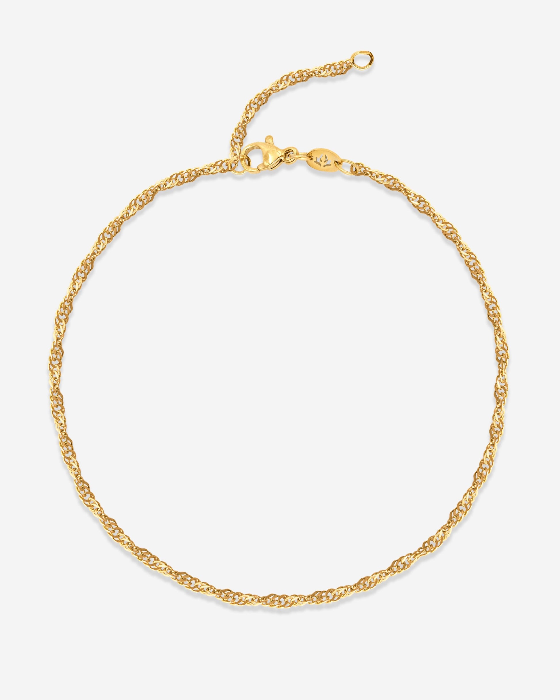 Slim Singapore Cavigliera Oro
