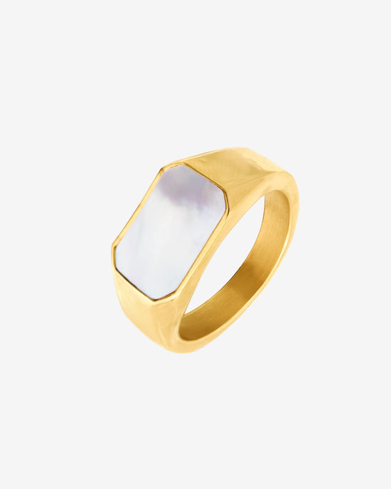 Mother of Pearls Anello Oro