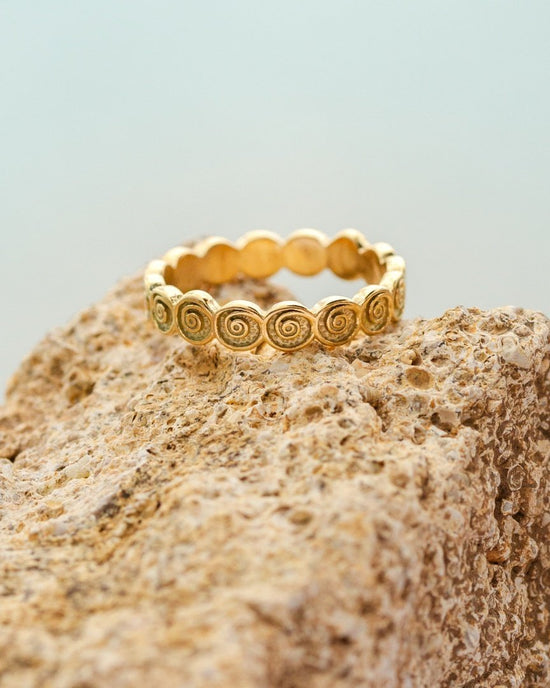Swirl'n Anello Oro
