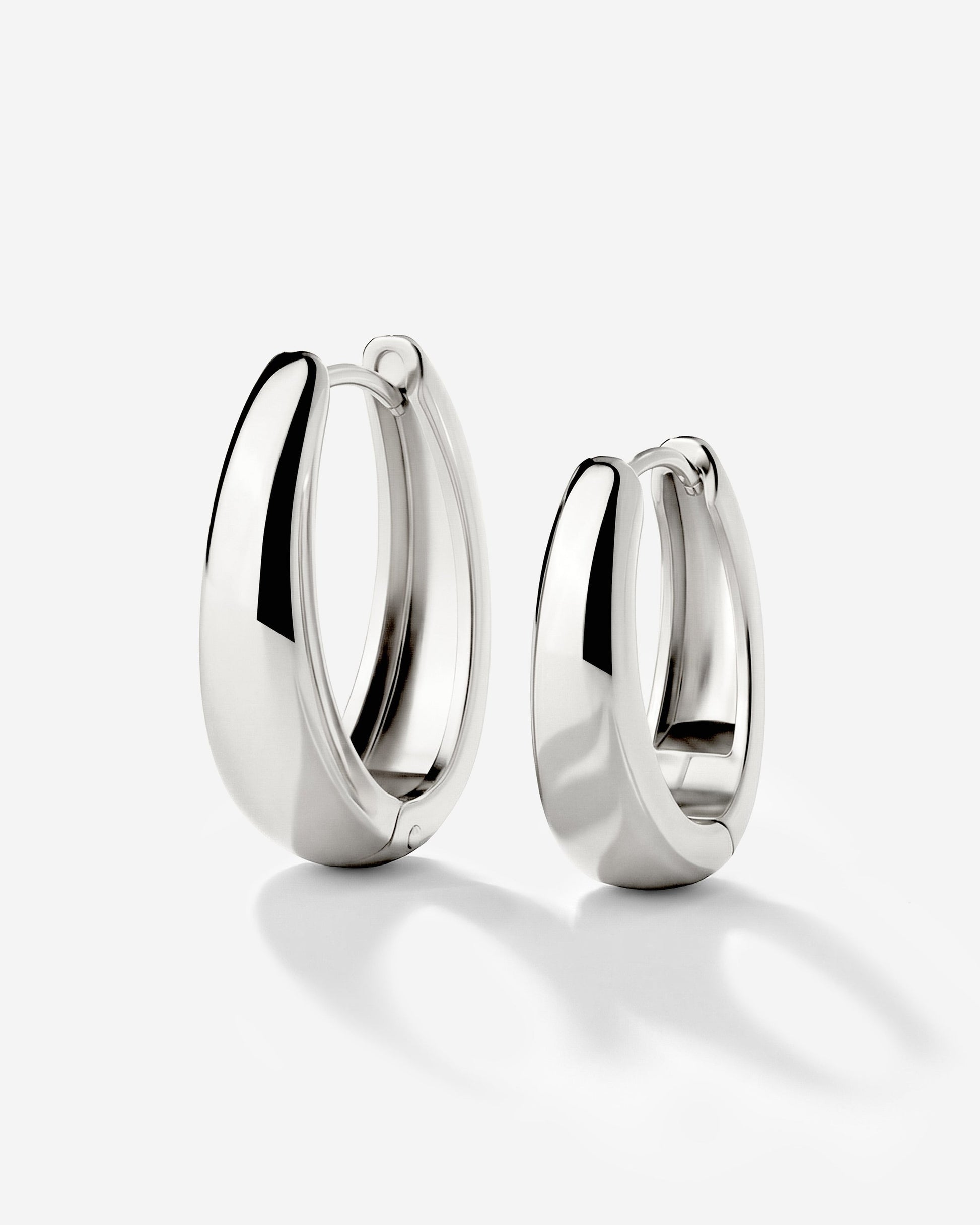 Seeker Orecchini Medium Argento