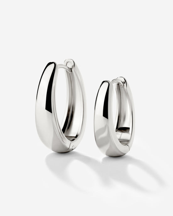 Seeker Orecchini Medium Argento