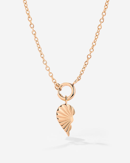 Twin Flame Left Classic Chain Collana Set Oro Rosa