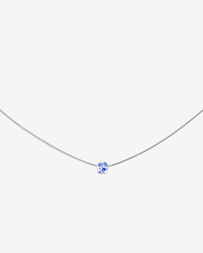 Flower Tile Collana Argento