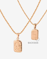 Sun Lover Pendant Collana Oro Rosa