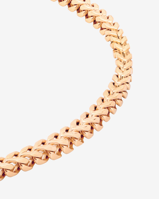 Spiga Chain Collana Oro Rosa