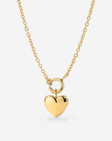 Lovely Heart Classic Chain Collana Set Oro