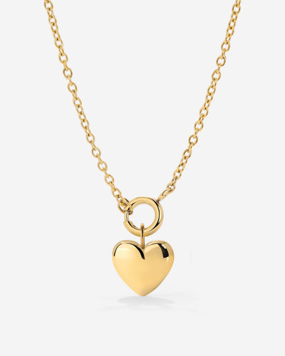 Lovely Heart Classic Chain Collana Set Oro