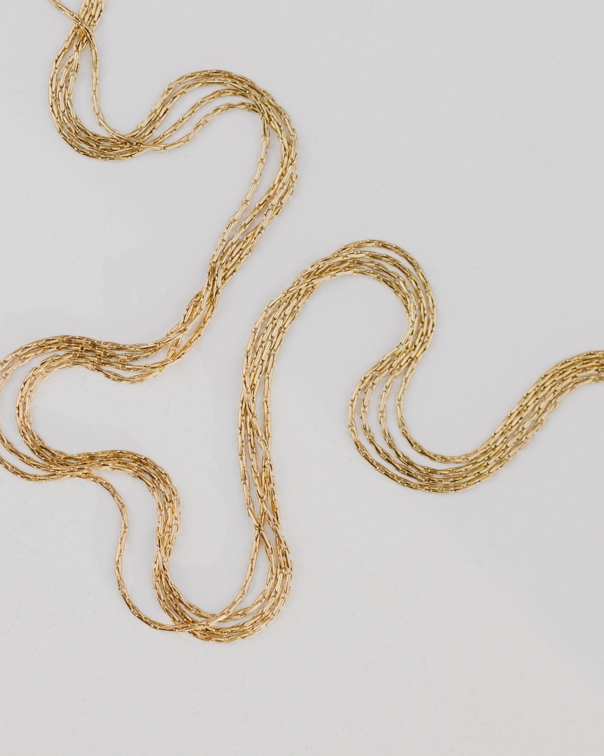 Cascade Layer Collana Oro