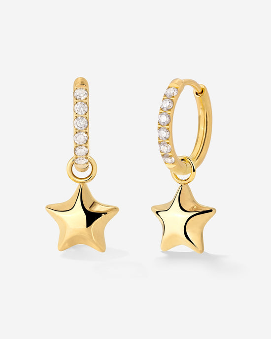 Nova Glimmer Hoop Set Small Oro