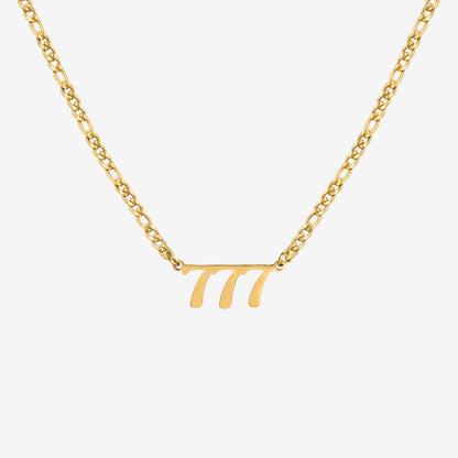 Angel Number Collana Oro