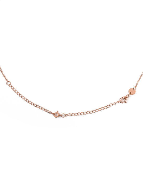 Luamaya Catena Estensible 5 cm Oro Rosa