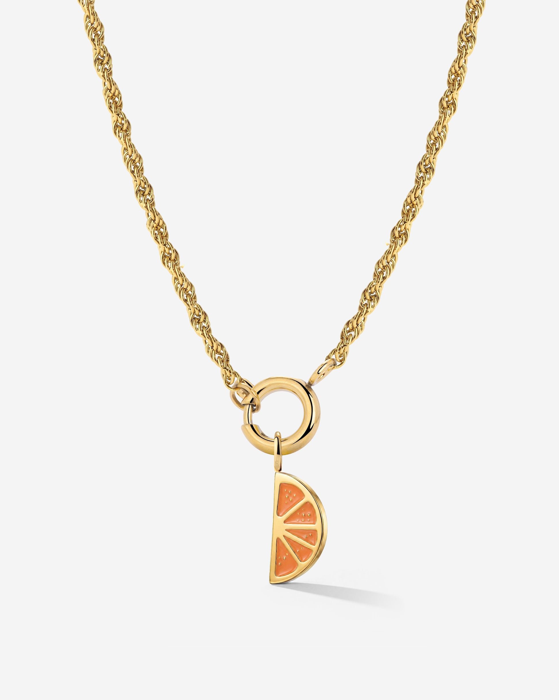 Juicy Rope Chain Necklace Set Oro
