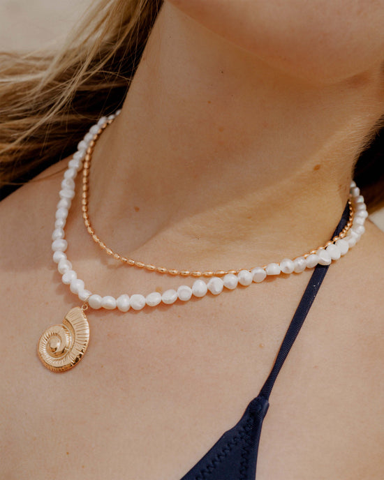 Drop in the Ocean Collana Oro Rosa