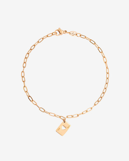 Ace Up the Sleeve Bracciale Oro Rosa
