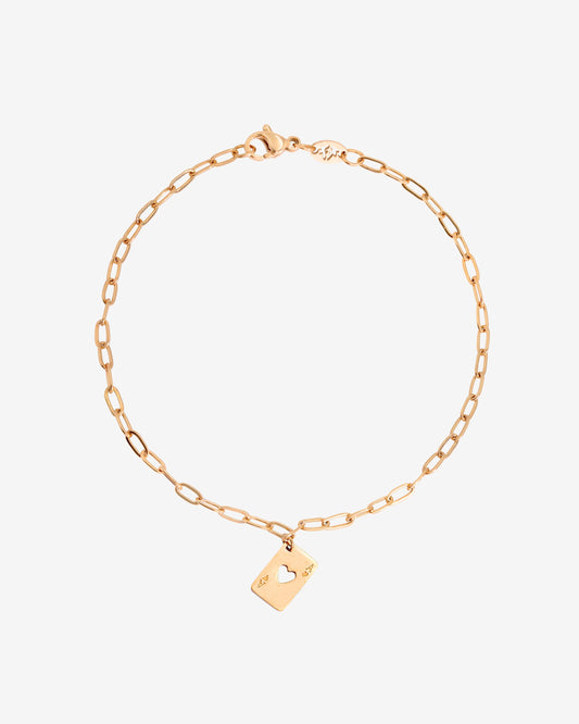 Ace Up the Sleeve Bracciale Oro Rosa