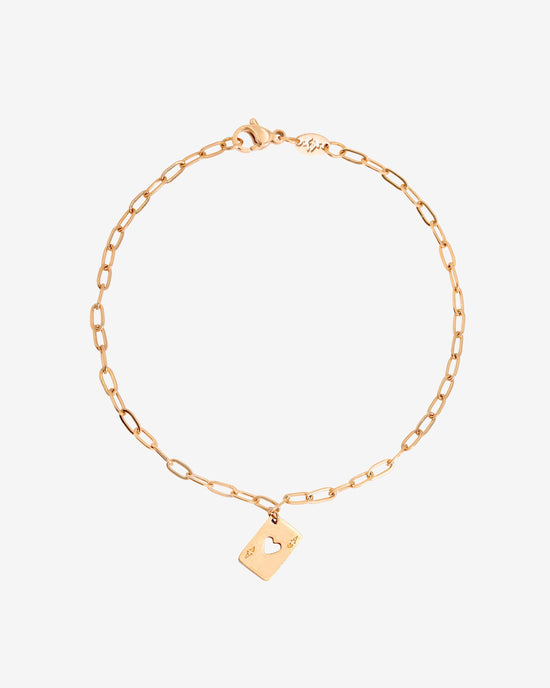 Ace Up the Sleeve Bracciale Oro Rosa