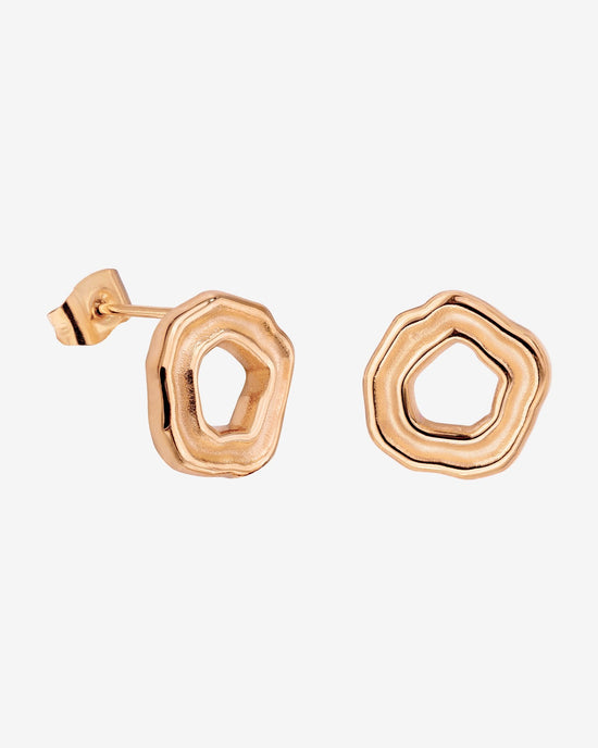Coastal Charm Orecchini Oro Rosa
