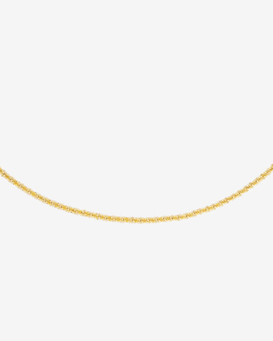 Criss Cross Chain Collana Oro